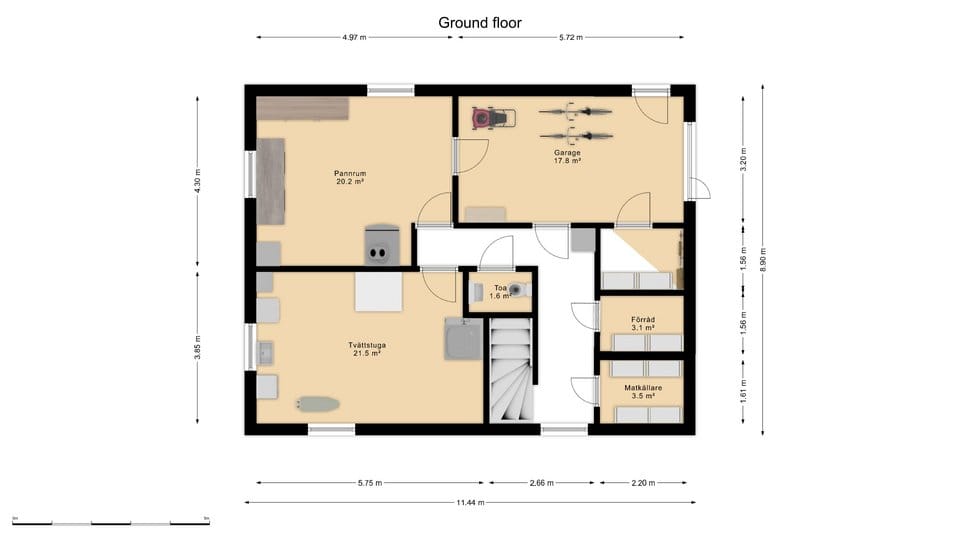 6 rok · 140 m² i Kärna – bild 7