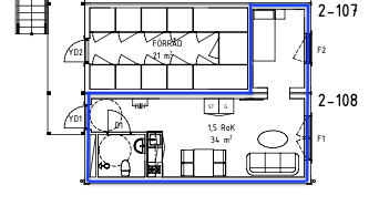 Lägenhet, 2 rooms, 34 sqm, Morgongåva – bild 5