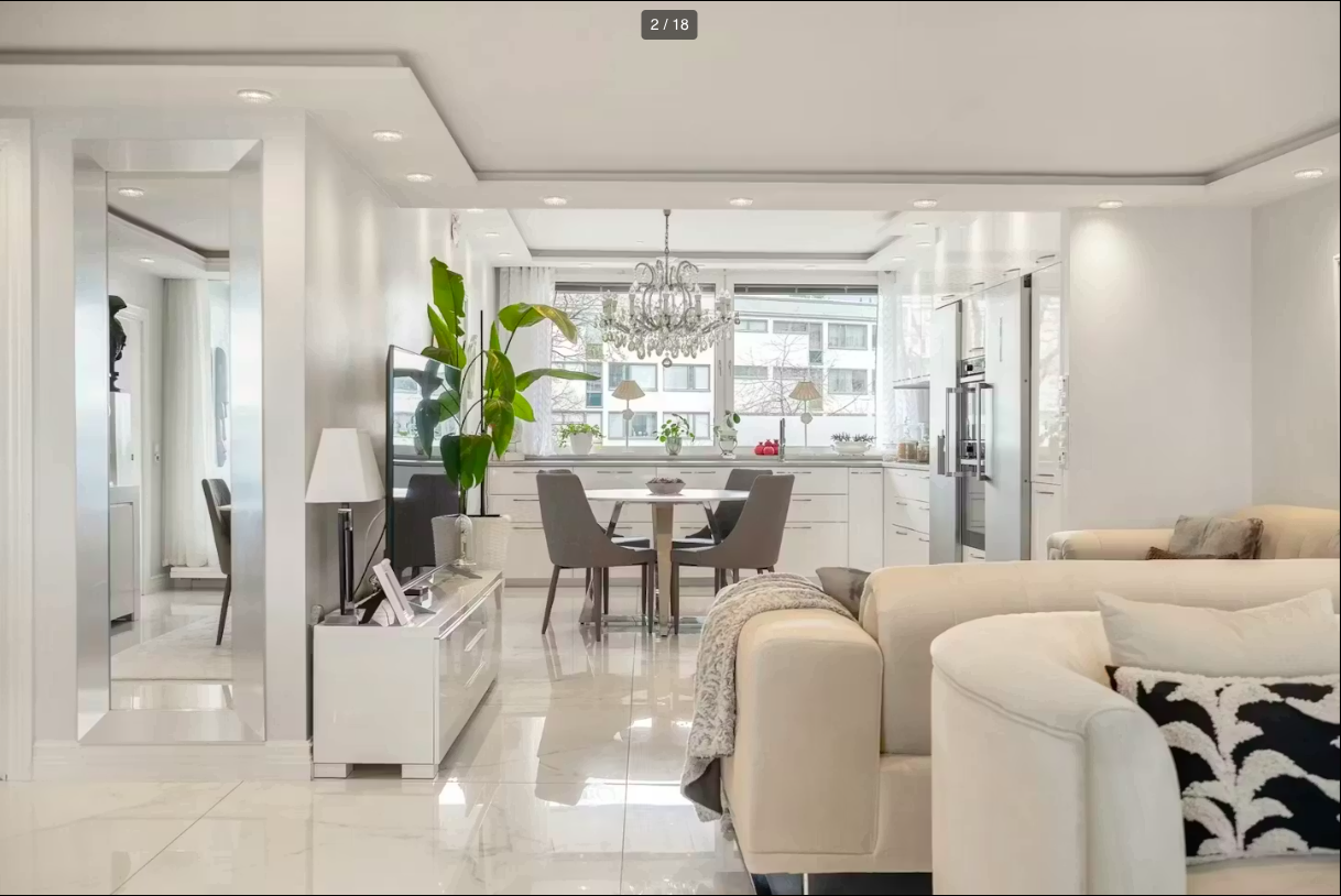 Lägenhet, 5 rooms, 125 sqm, Täby – bild 2