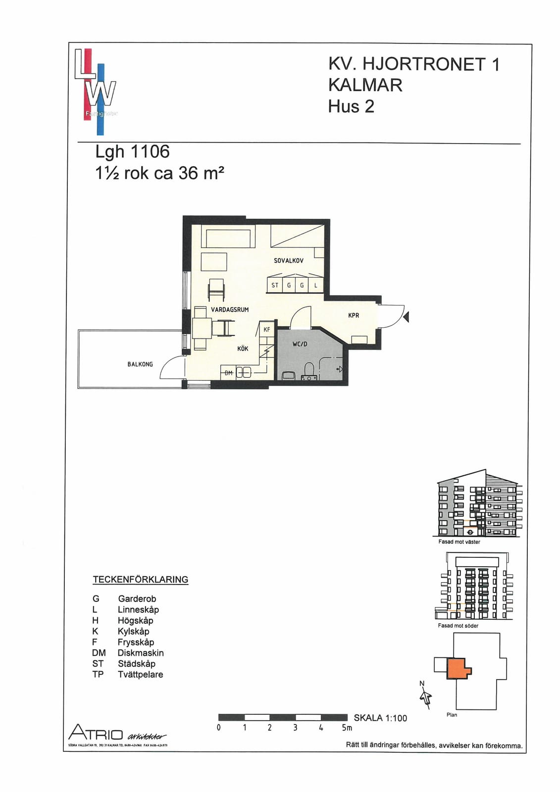 1 rok · 36 m² i Kalmar – bild 4