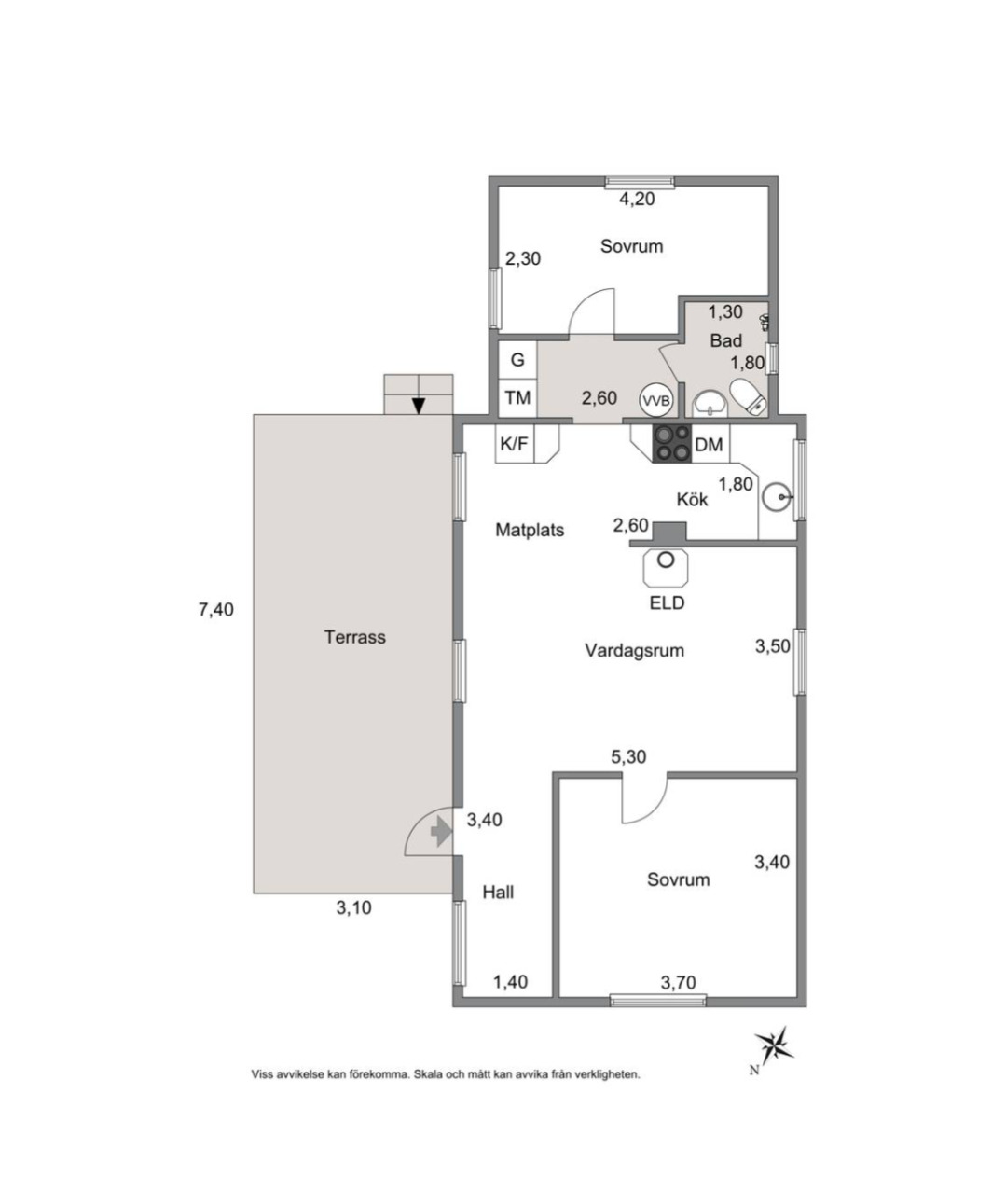 Villa/Hus, 4 rooms, 75 sqm, Perstorp – bild 8
