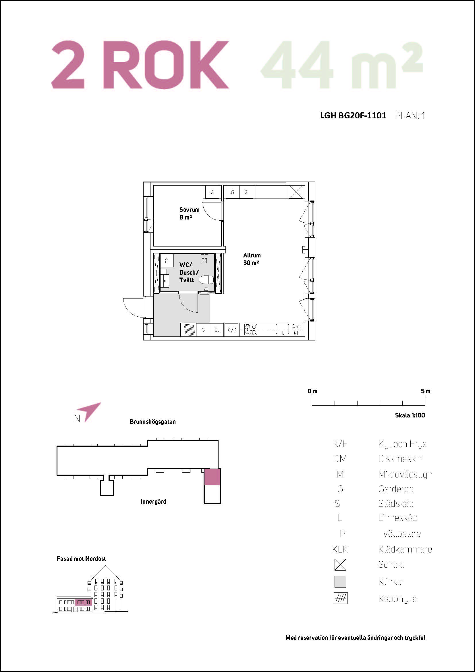 Lägenhet, 2 rooms, 43 sqm, Lund – bild 5
