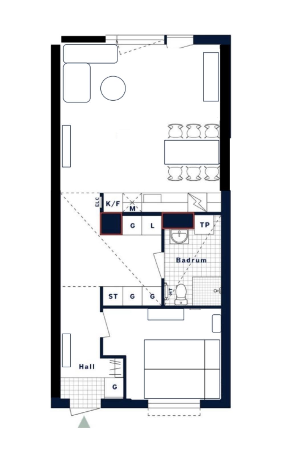 2 rok · 55 m² i Göteborg – bild 7