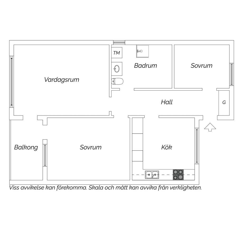 3 rok · 72 m² i Helsingborg – bild 12