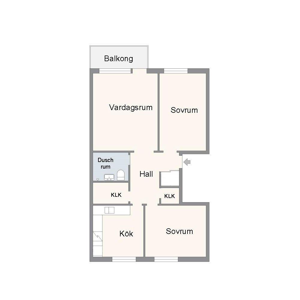 Lägenhet, 3 rooms, 71 sqm, Spånga – bild 9