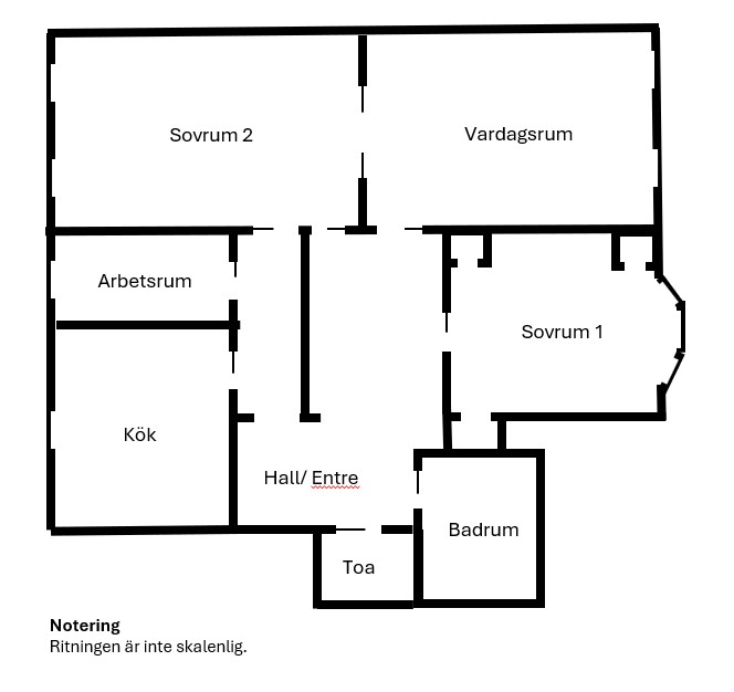 Lägenhet, 5 rooms, 20 sqm, Malmö – bild 20
