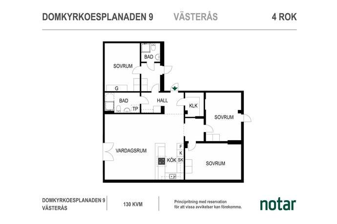 Lägenhet, 4 rooms, 130 sqm, Västerås – bild 19