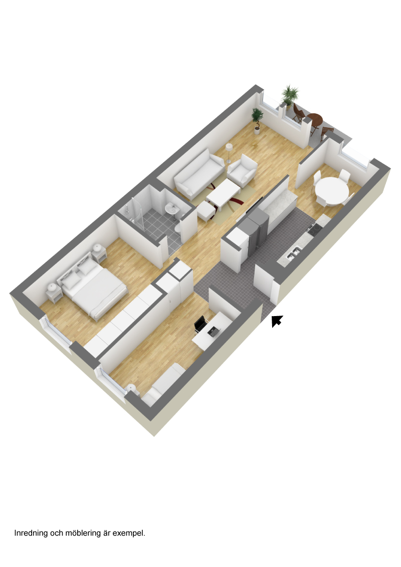 Lägenhet, 3 rooms, 76 sqm, Karlstad – bild 5