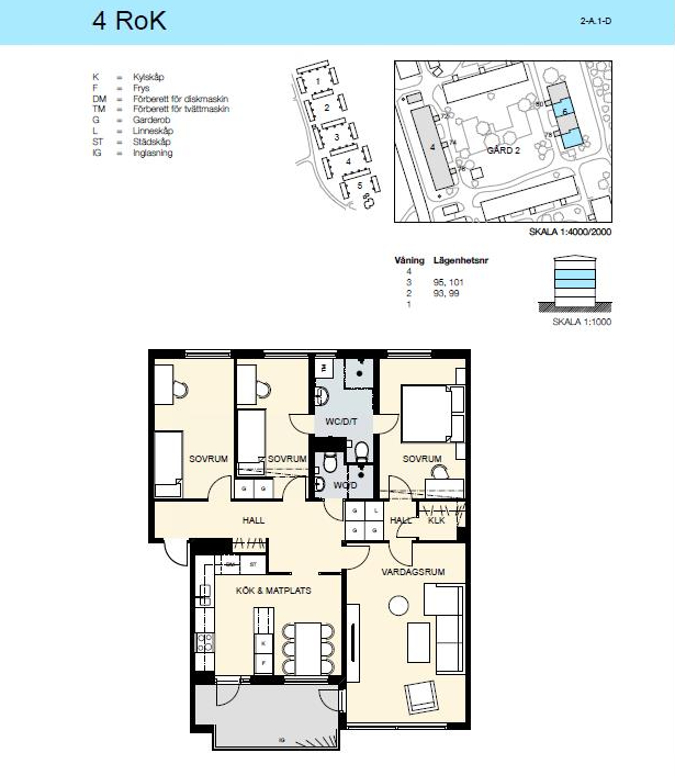 4 rok · 92 m² i Linköping – bild 7