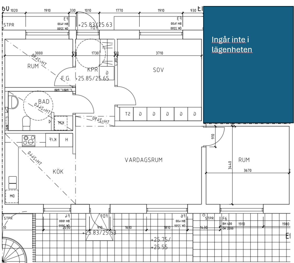 Lägenhet, 4 rooms, 77 sqm, Harlösa – bild 11