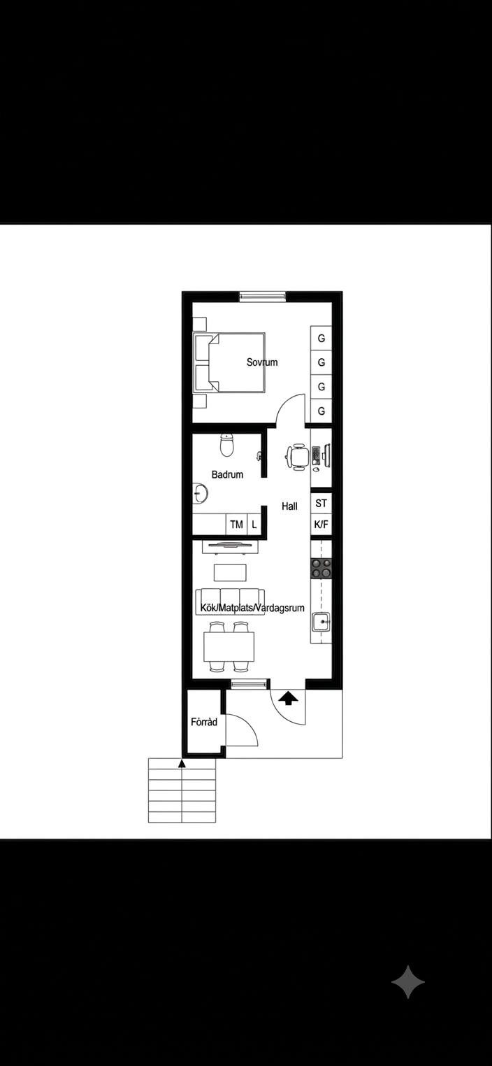 2 rok · 42 m² i Visby – Visby