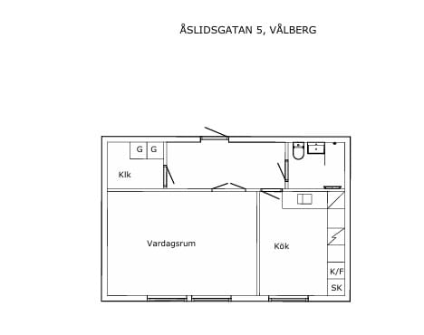 1 rok · 45 m² i Vålberg – bild 15