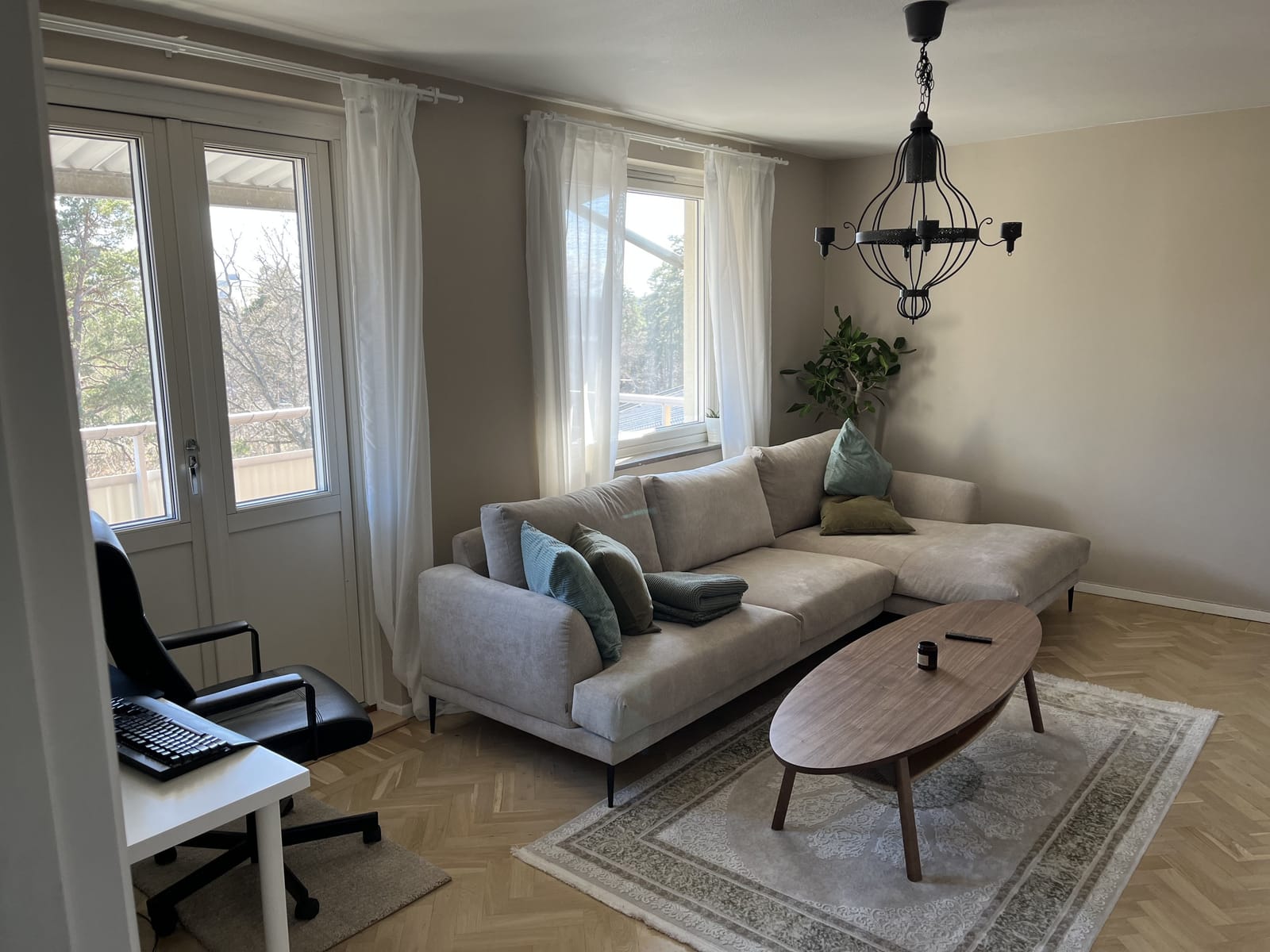 Lägenhet, 2 rooms, 57 sqm, Trångsund