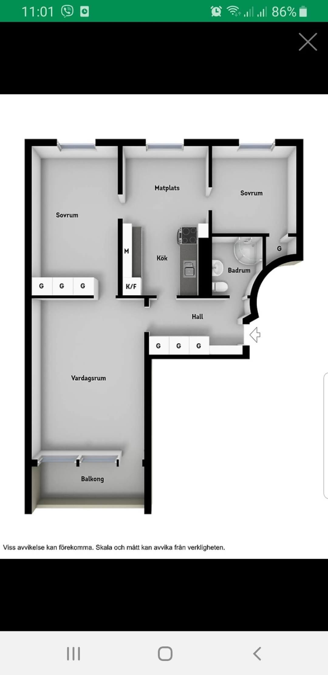 Lägenhet, 3 rooms, 70 sqm, Älvsjö – bild 19