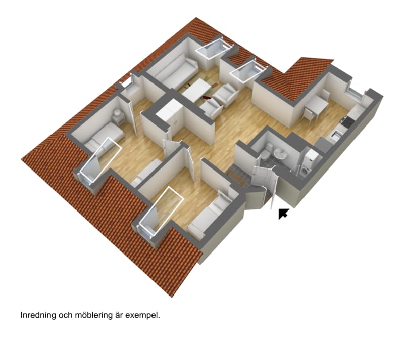 3 rok · 91 m² i Helsingborg – bild 9