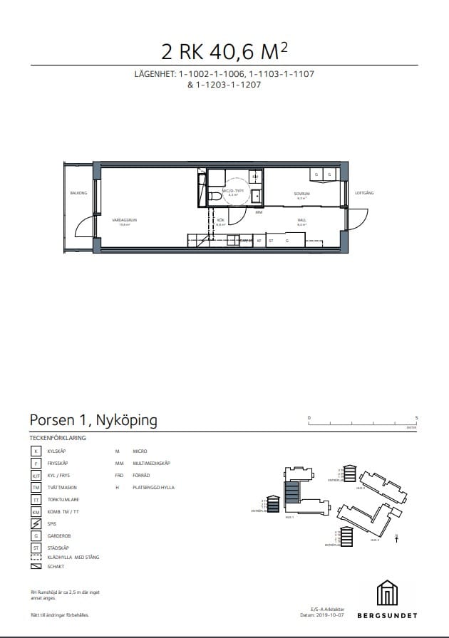2 rok · 40 m² i Nyköping – bild 7