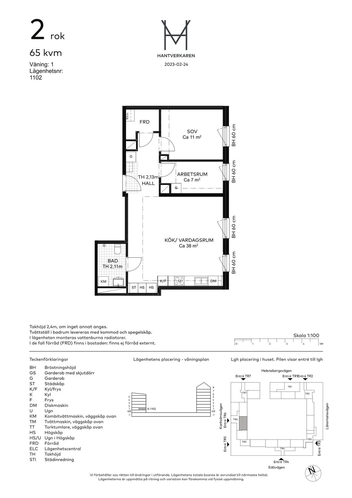 3 rok · 64 m² i Saltsjö-boo – bild 8