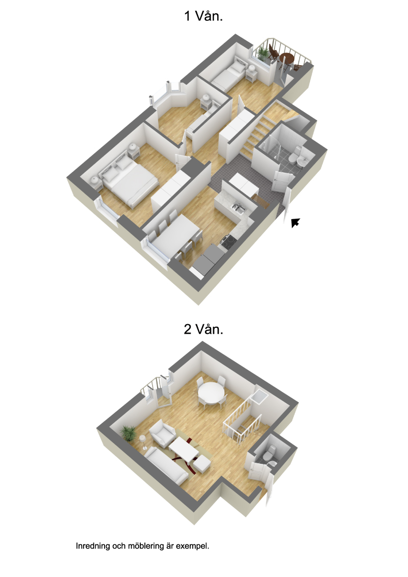 Lägenhet, 4 rooms, 102 sqm, Borås – bild 2