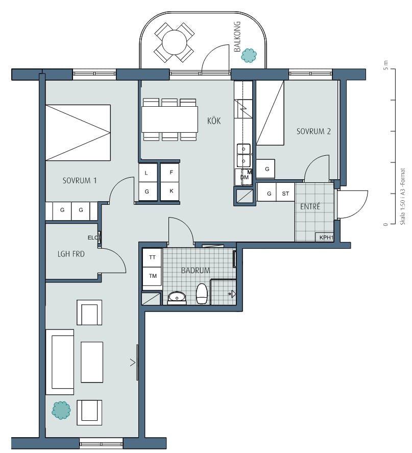 3 rok · 74 m² i Borås – bild 2