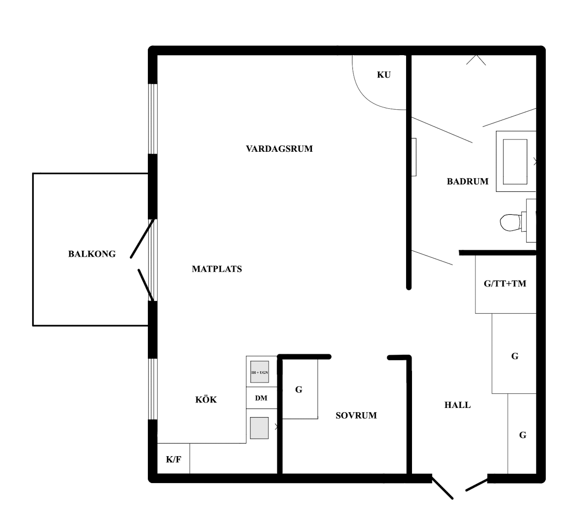2 rok · 32 m² i Stockholm – bild 9