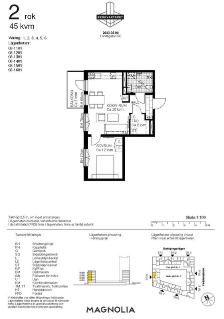Lägenhet, 2 rooms, 45 sqm, Stockholm – bild 15