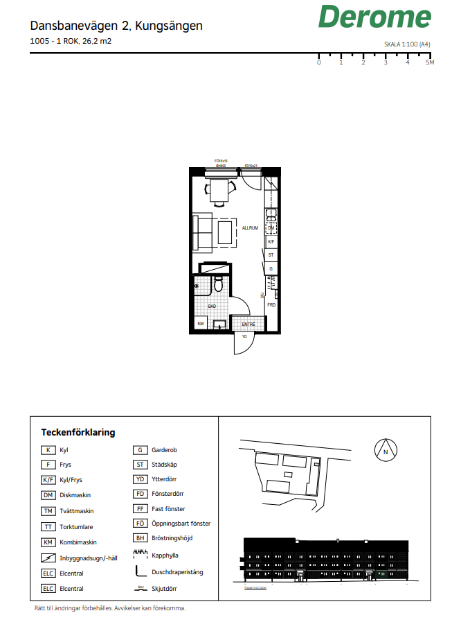 1 rok · 26 m² i Kungsängen