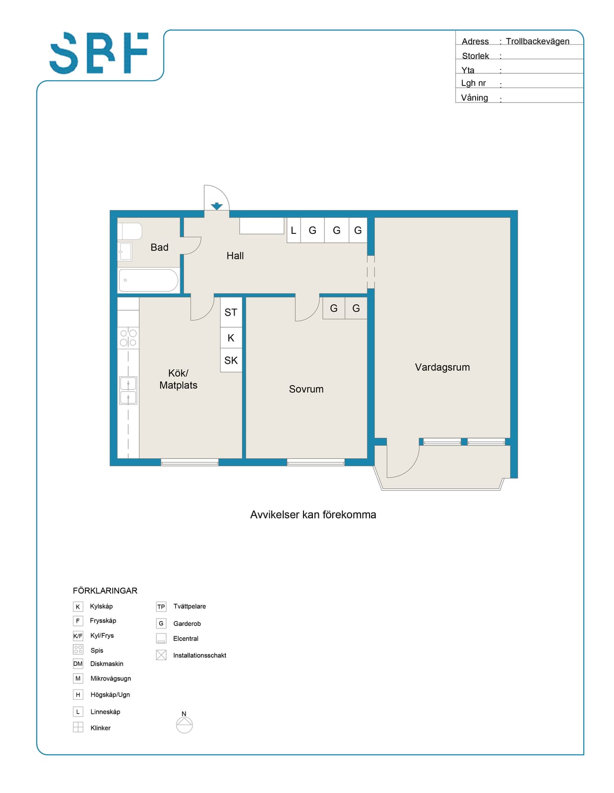 2 rok · 66 m² i Kalmar – bild 3