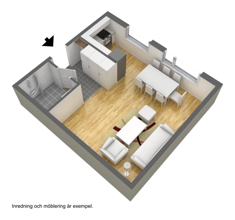 1 rok · 35 m² i Borås – bild 2