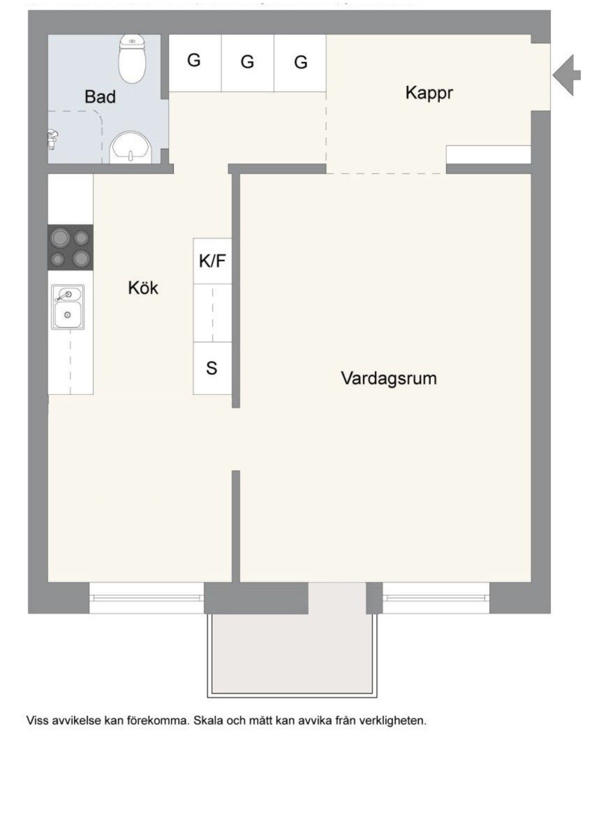 2 rok · 45 m² i Sundbyberg – bild 8