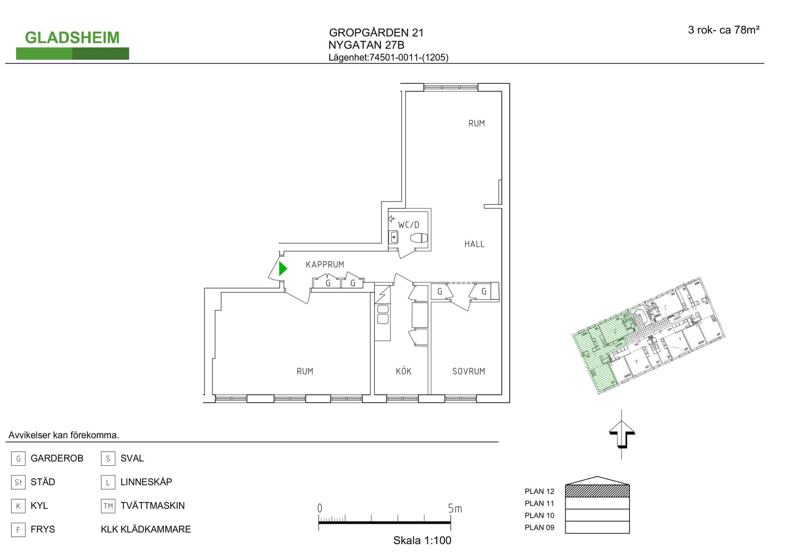 3 rok · 78 m² i Arboga – bild 6