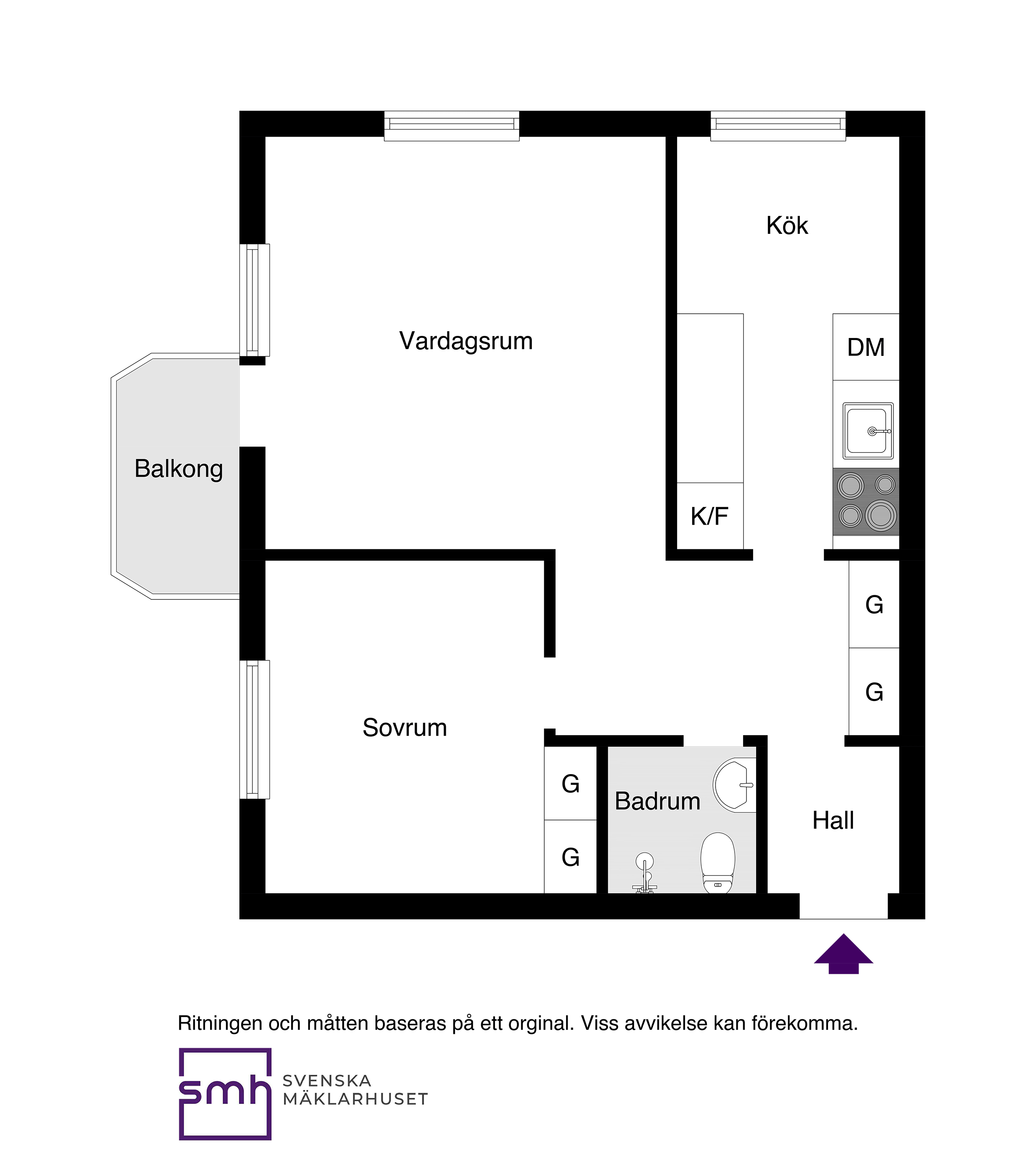 Lägenhet, 2 rooms, 51 sqm, Sundbyberg – bild 6