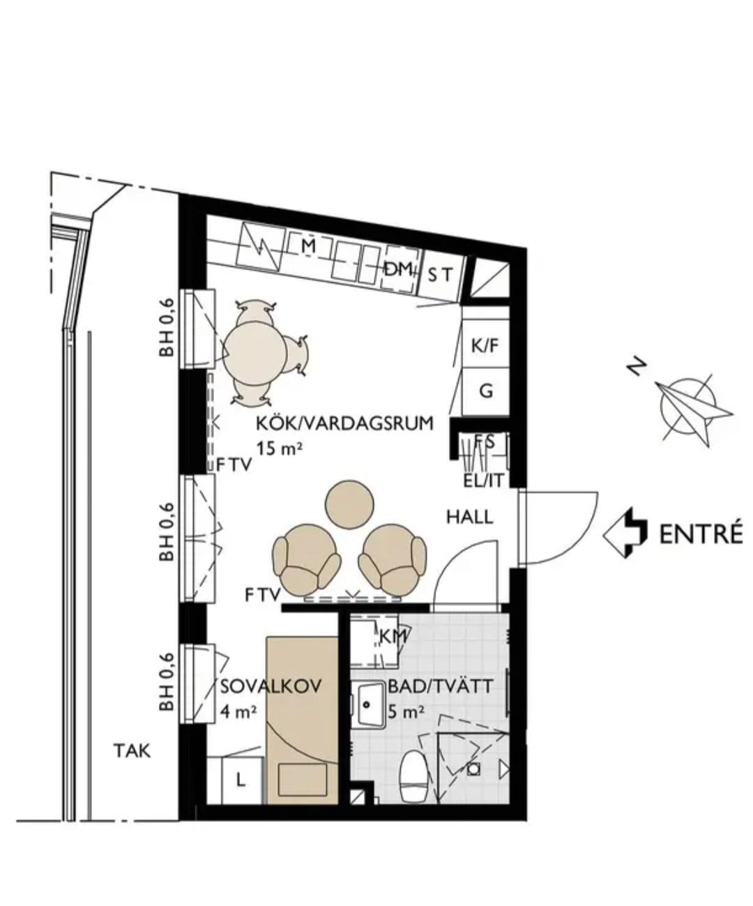 2 rok · 26 m² i Kungälv – bild 5