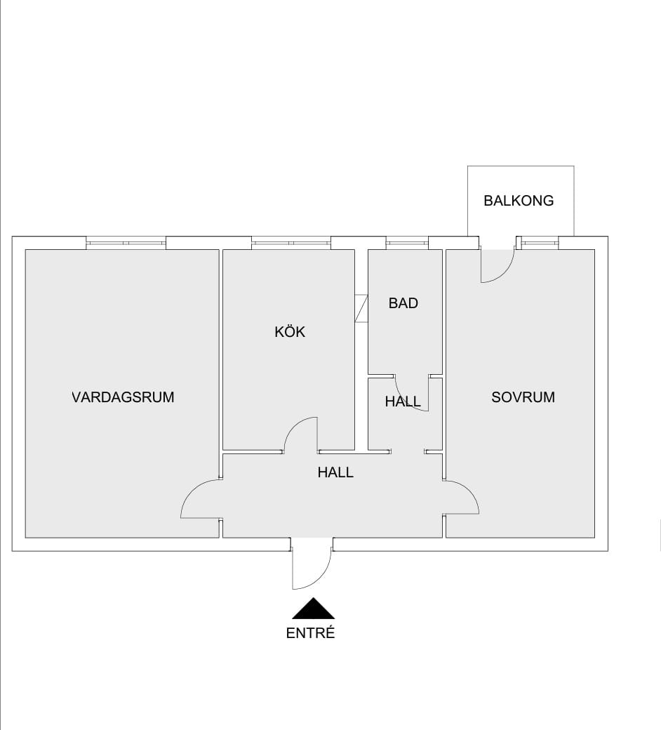 2 rok · 58 m² i Borlänge – bild 11