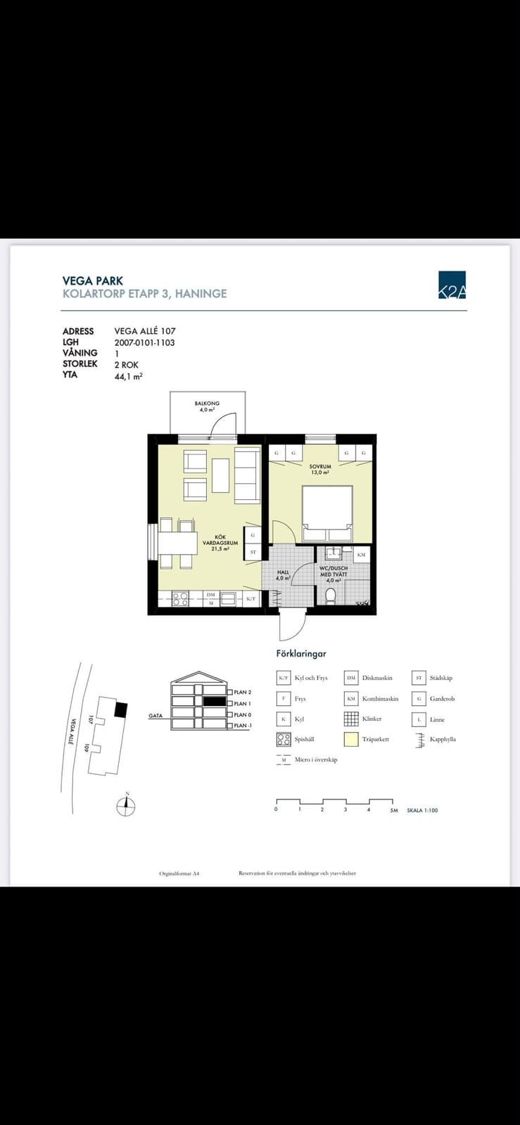 2 rok · 44 m² i Vega – bild 6