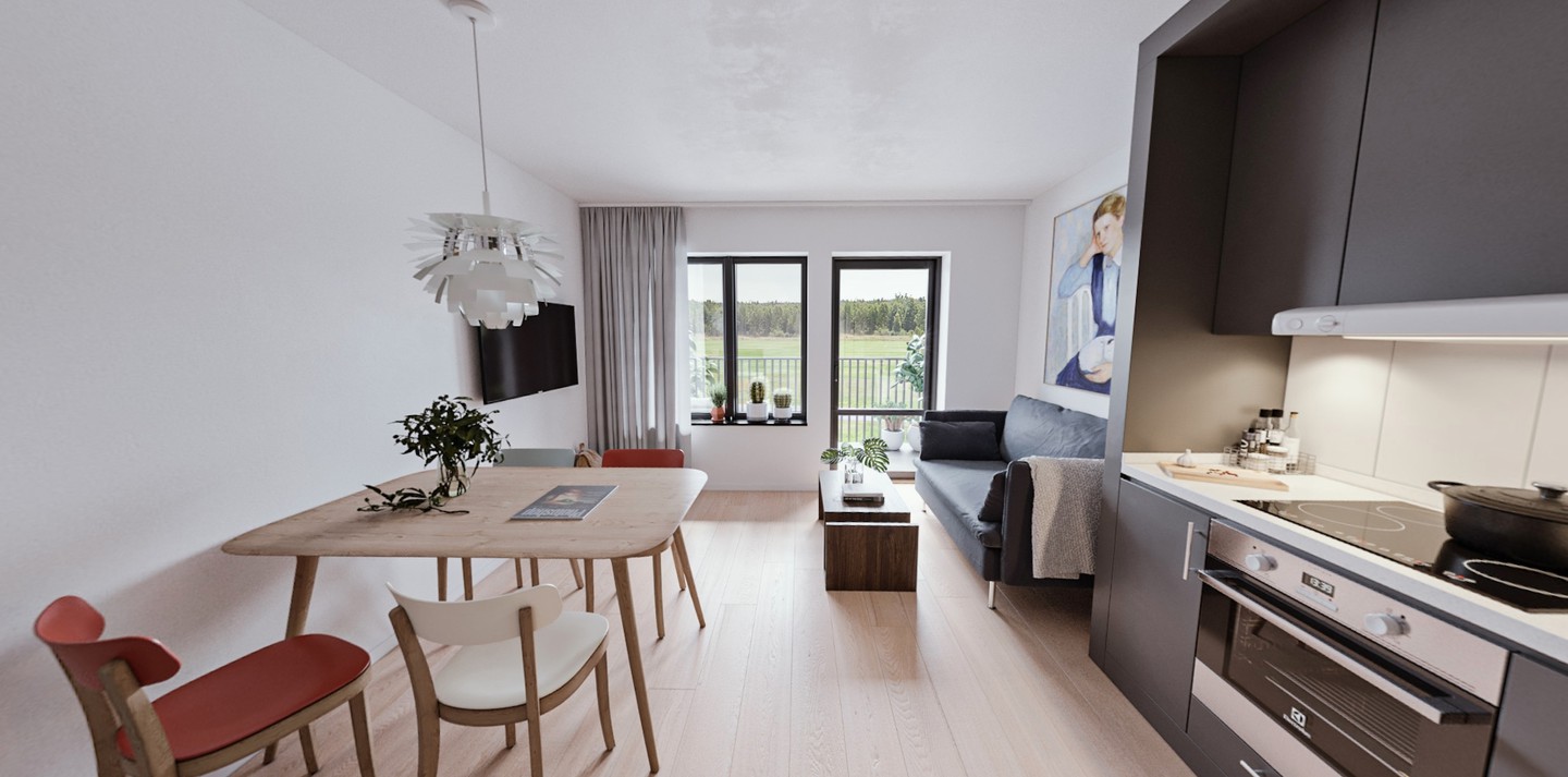 Lägenhet, 1 rooms, 31 sqm, Kalmar – bild 4