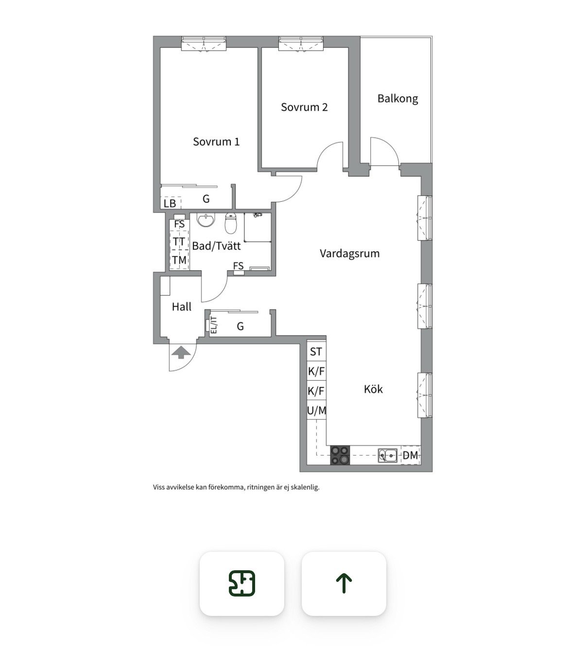 Lägenhet, 3 rooms, 78 sqm, Västerås – bild 12