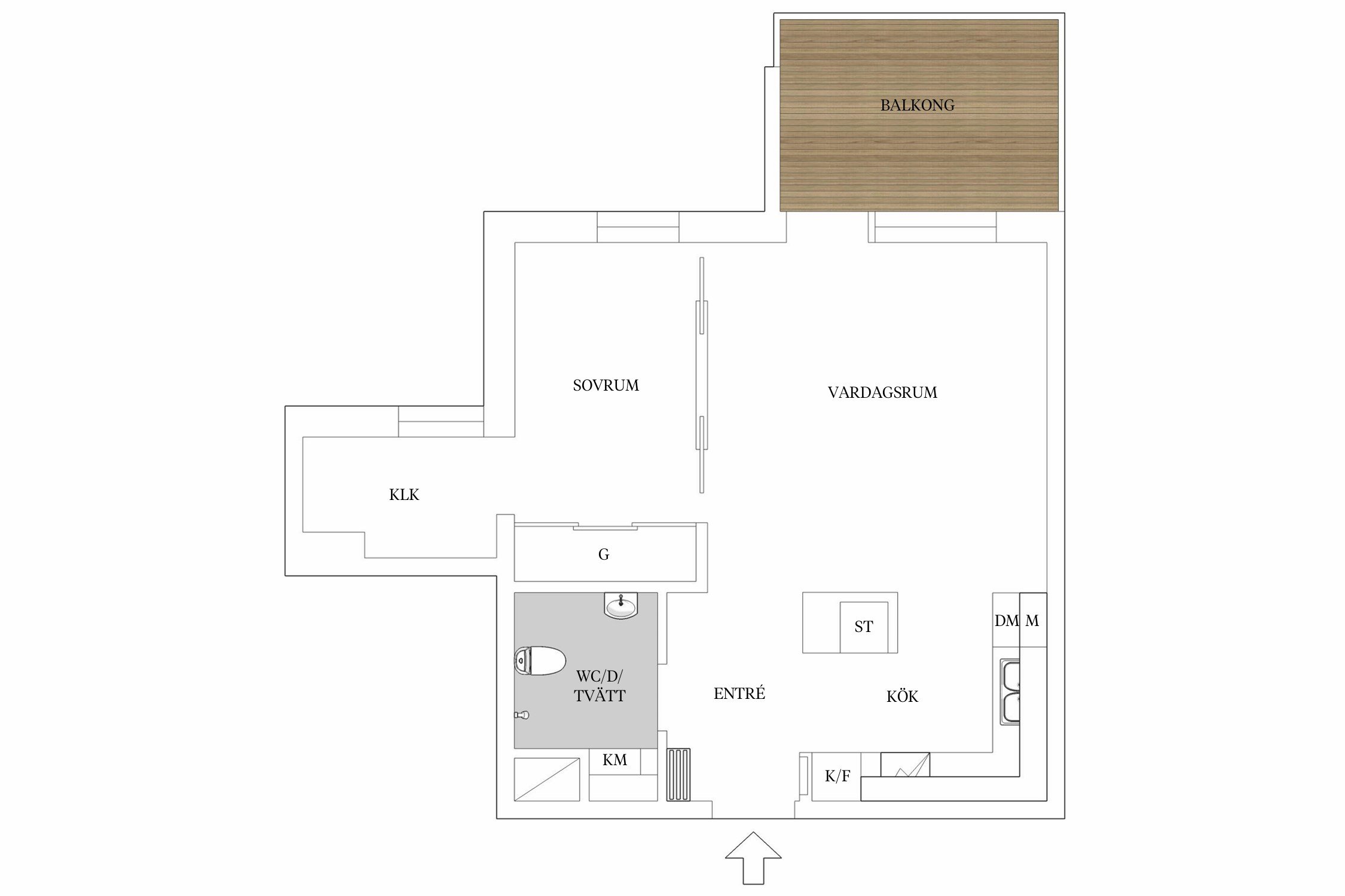 Lägenhet, 2 rooms, 48 sqm, Örebro – bild 4