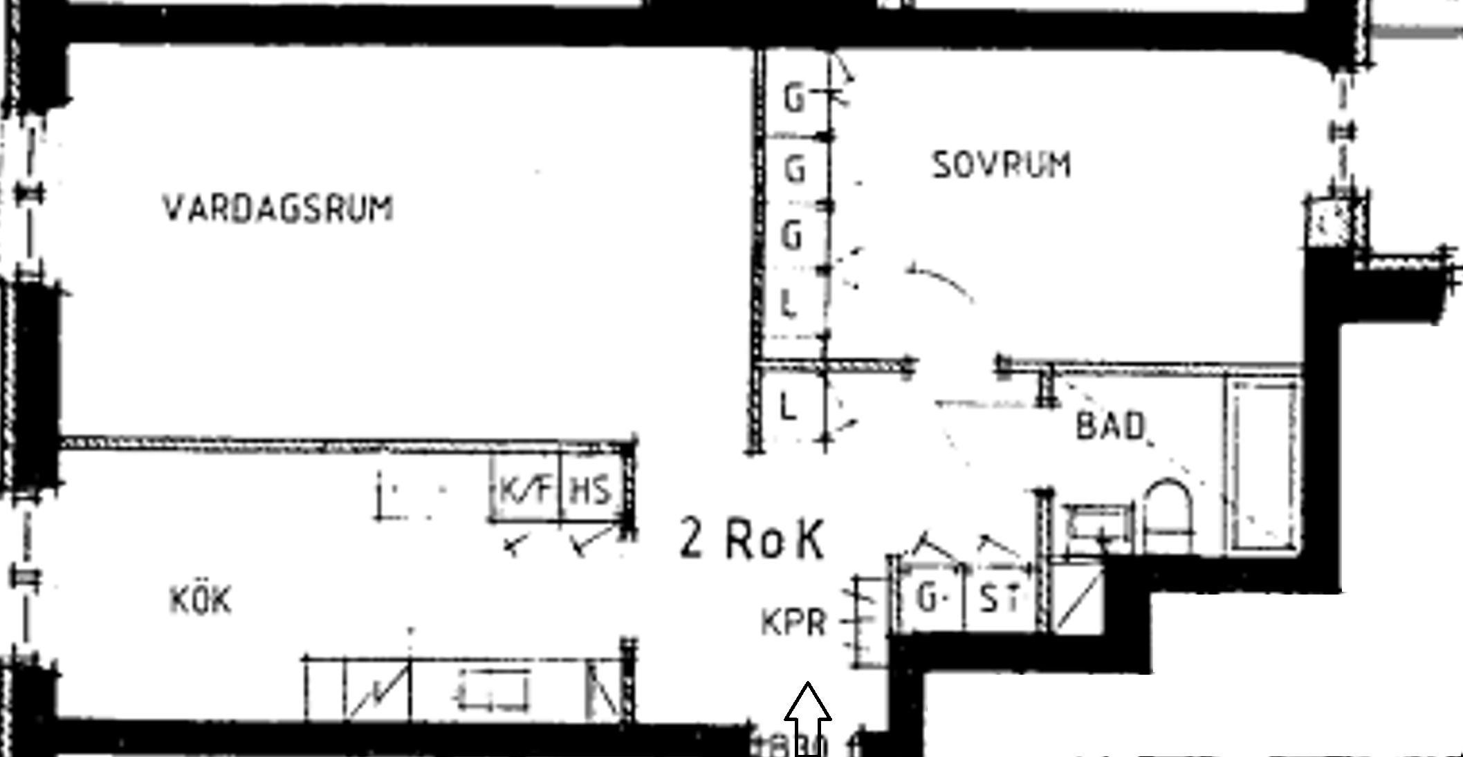 Lägenhet, 2 rooms, 63 sqm, Köping – bild 7