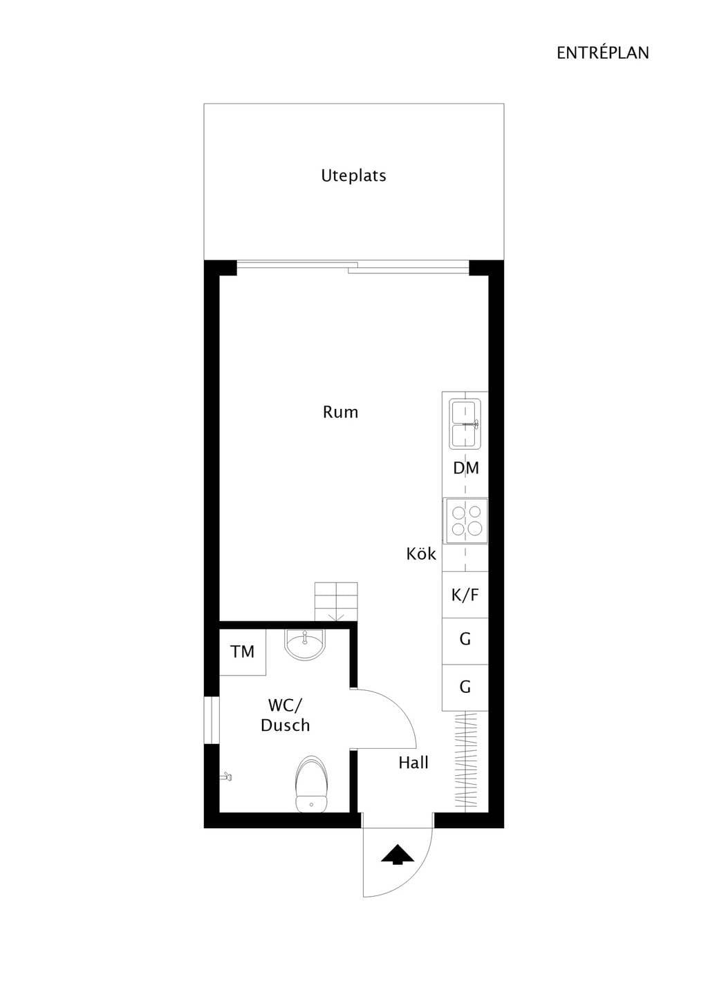 2 rok · 26 m² i Sollentuna – bild 10