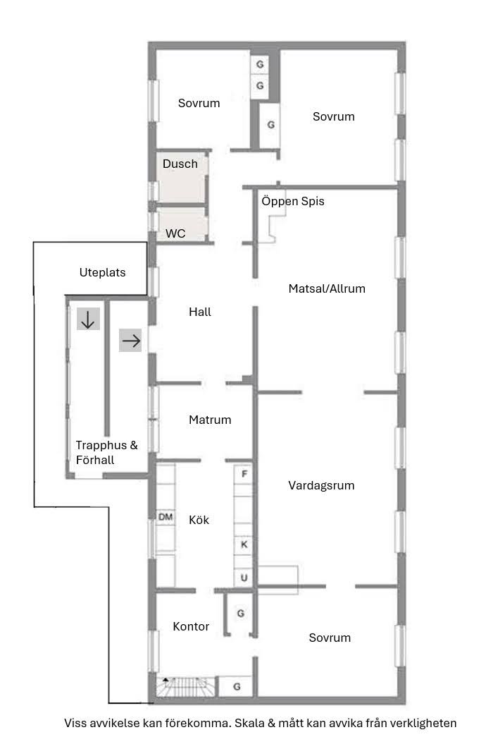 Lägenhet, 7 rooms, 150 sqm, Askersund – bild 3