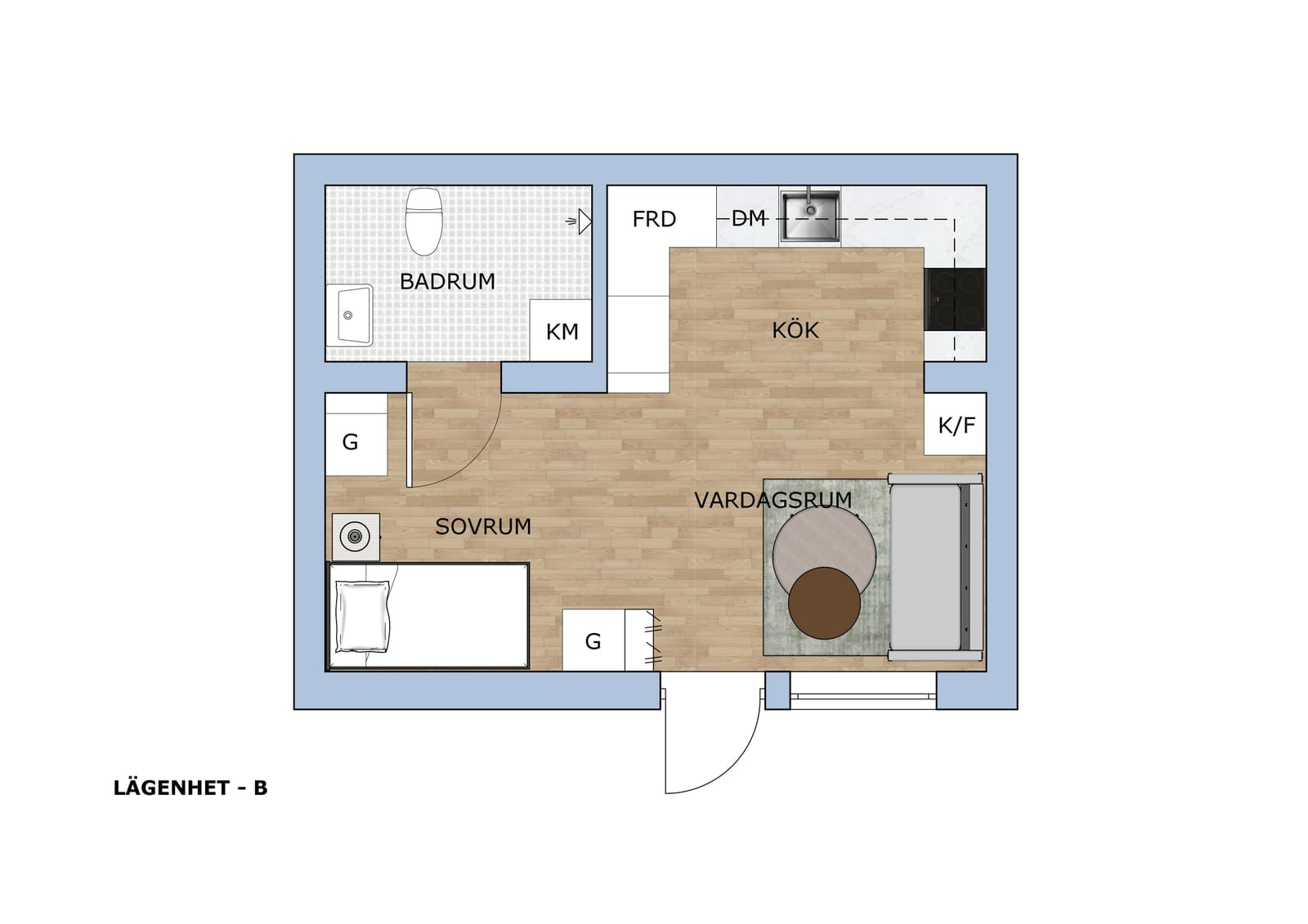 1 rok · 30 m² i Morgongåva – bild 4