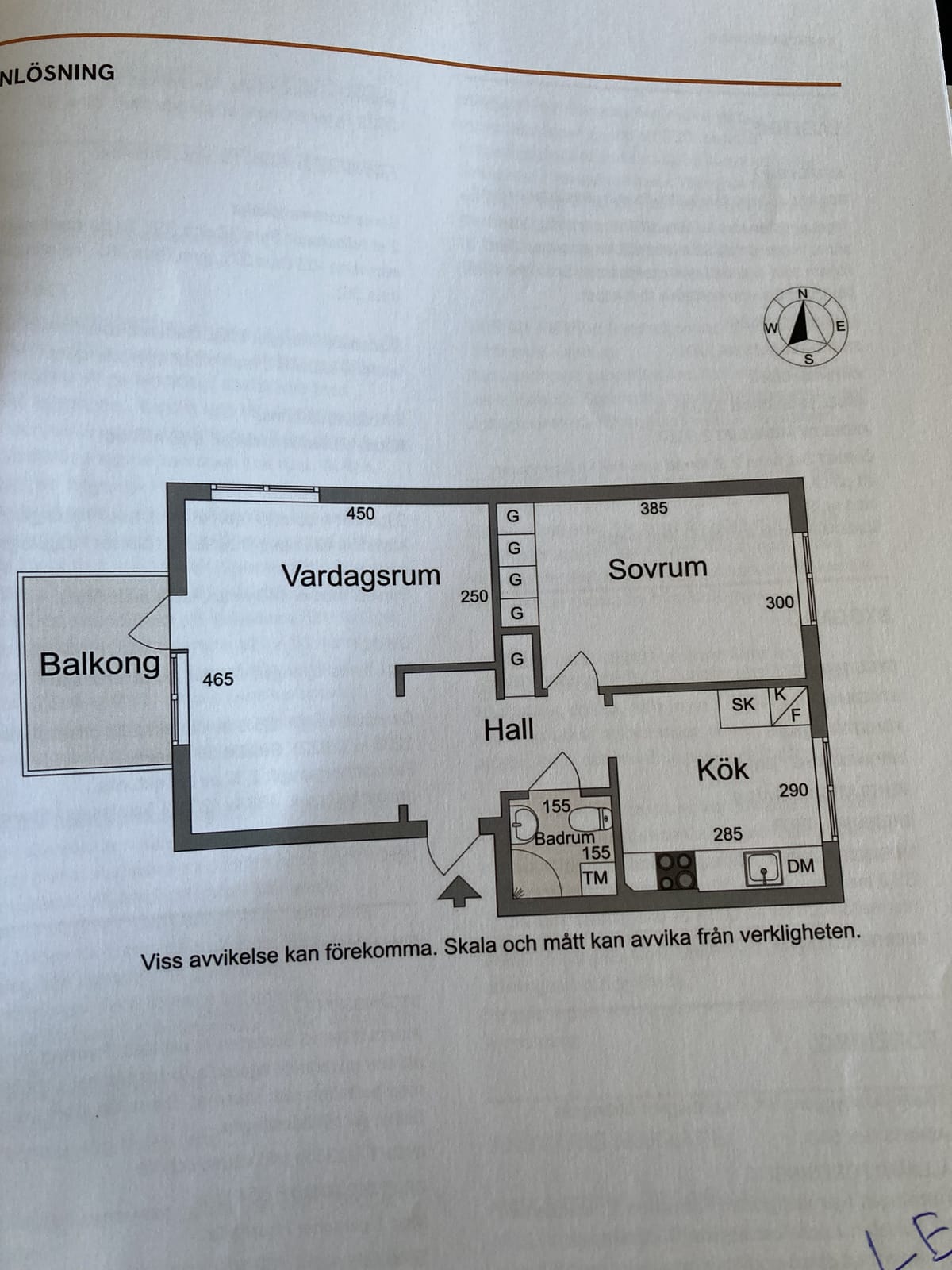 2 rok · 45 m² i Strängnäs – Strängnäs