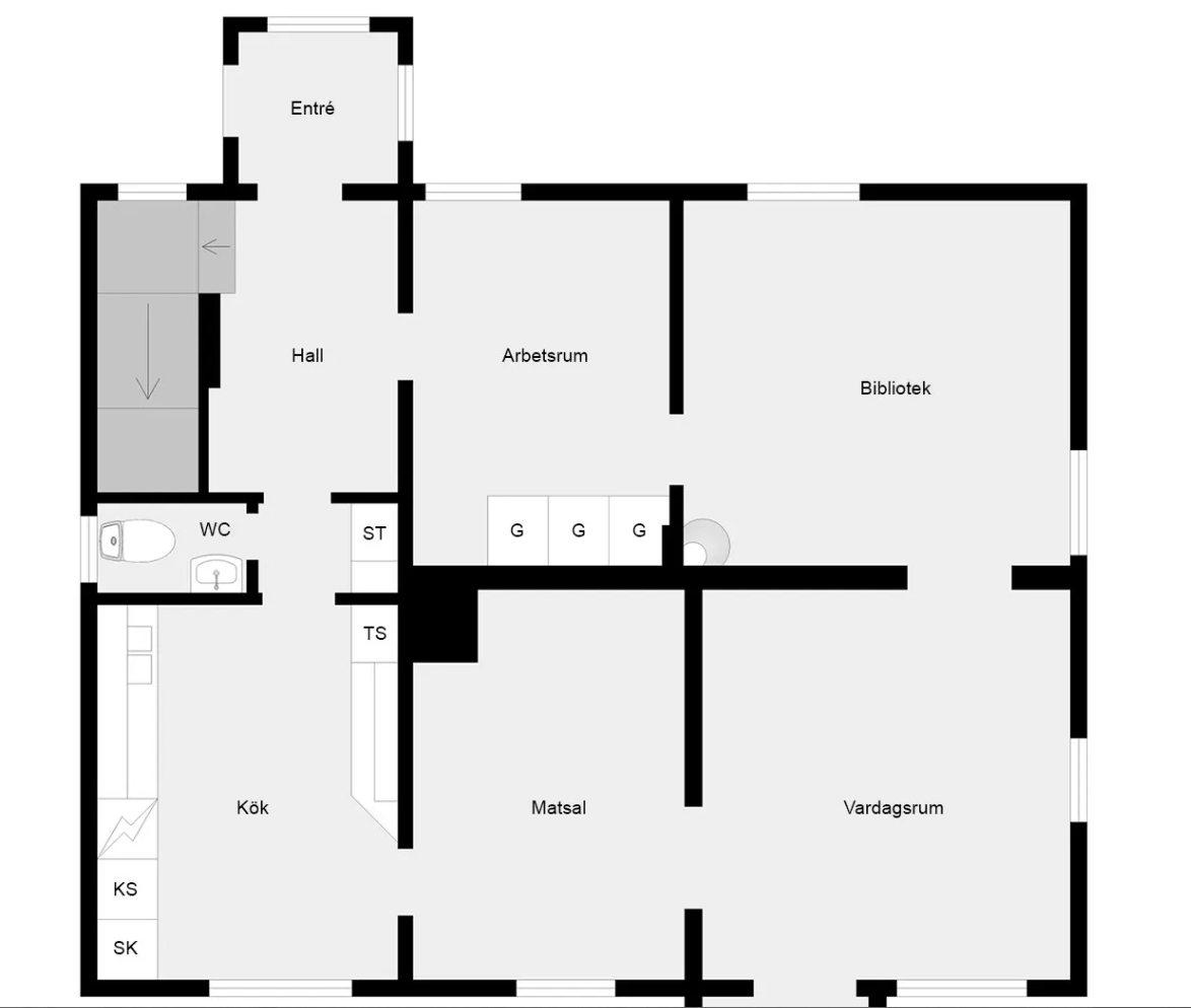 5 rok · 165 m² i Nacka – bild 21