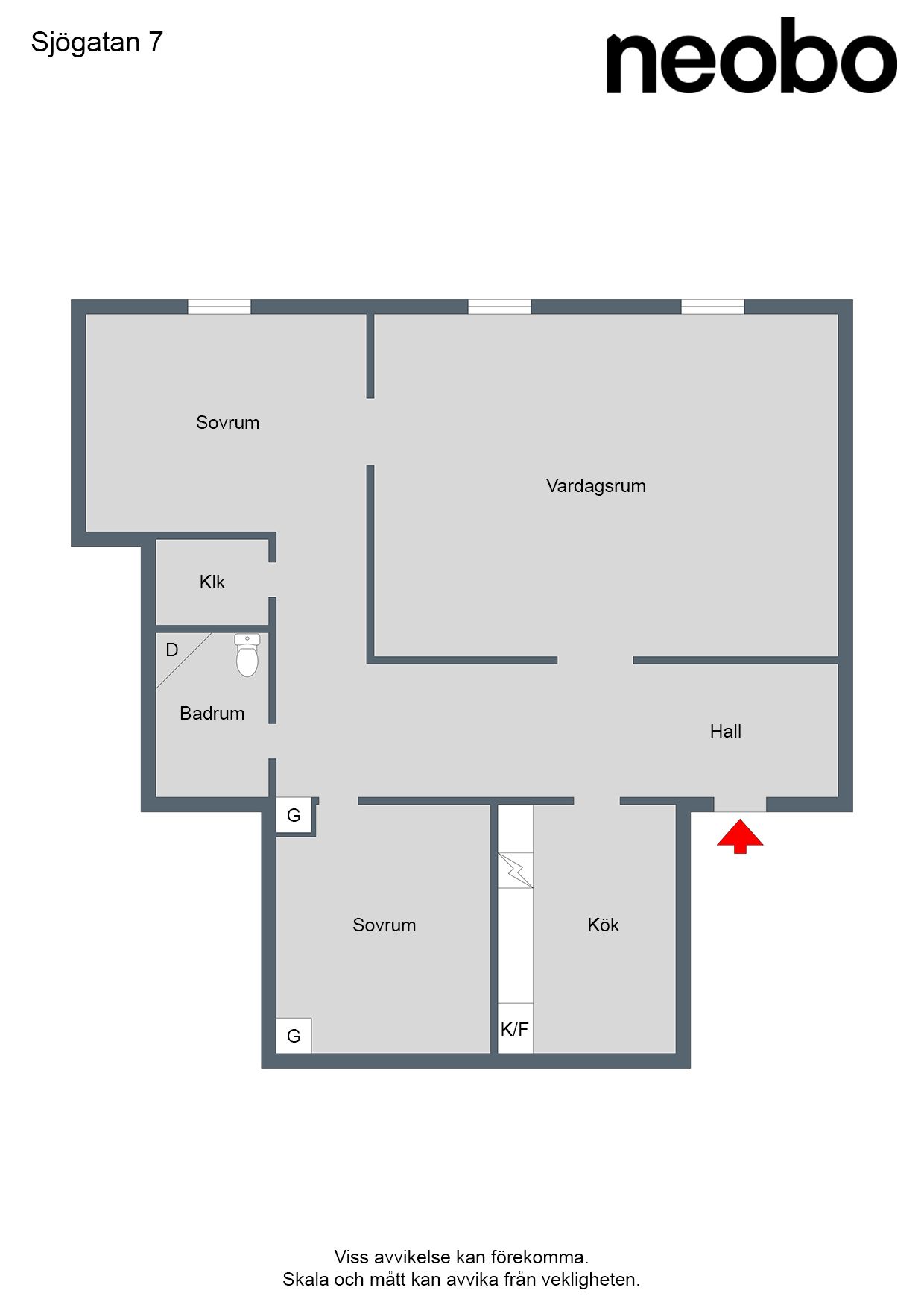 Lägenhet, 3 rooms, 109 sqm, Sundsvall – bild 19