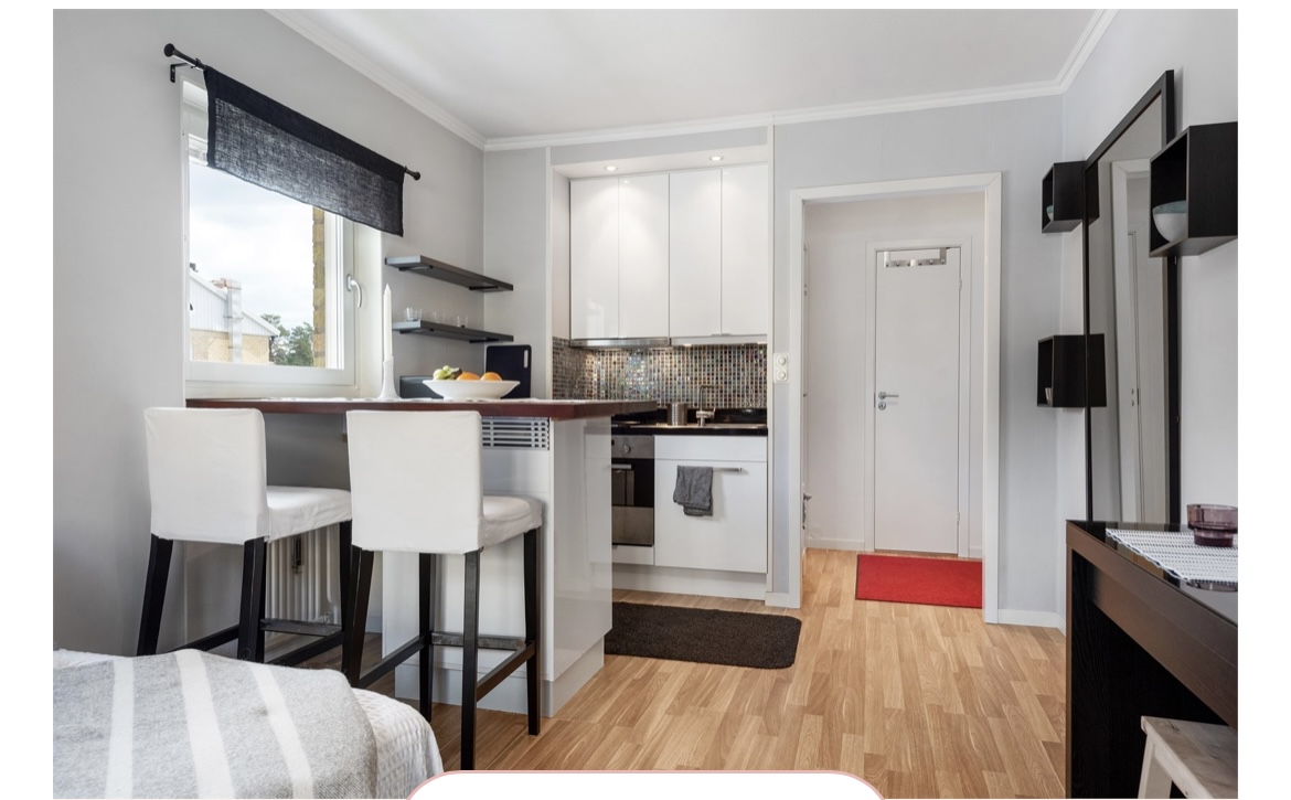 Lägenhet, 1 rooms, 25 sqm, Sigtuna – Sigtuna