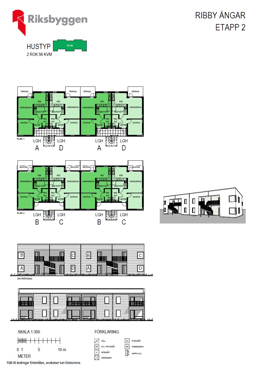 Lägenhet, 2 rooms, 58 sqm, Västerhaninge – bild 3