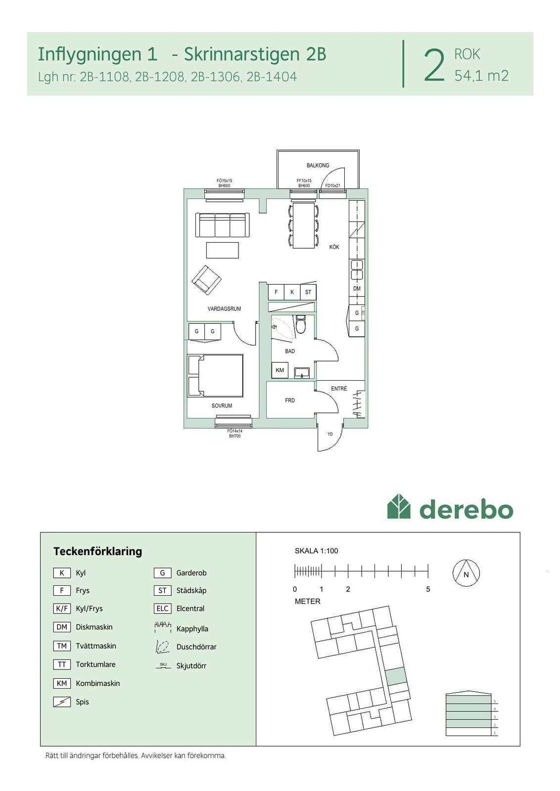 2 rok · 54 m² i Tullinge – bild 9