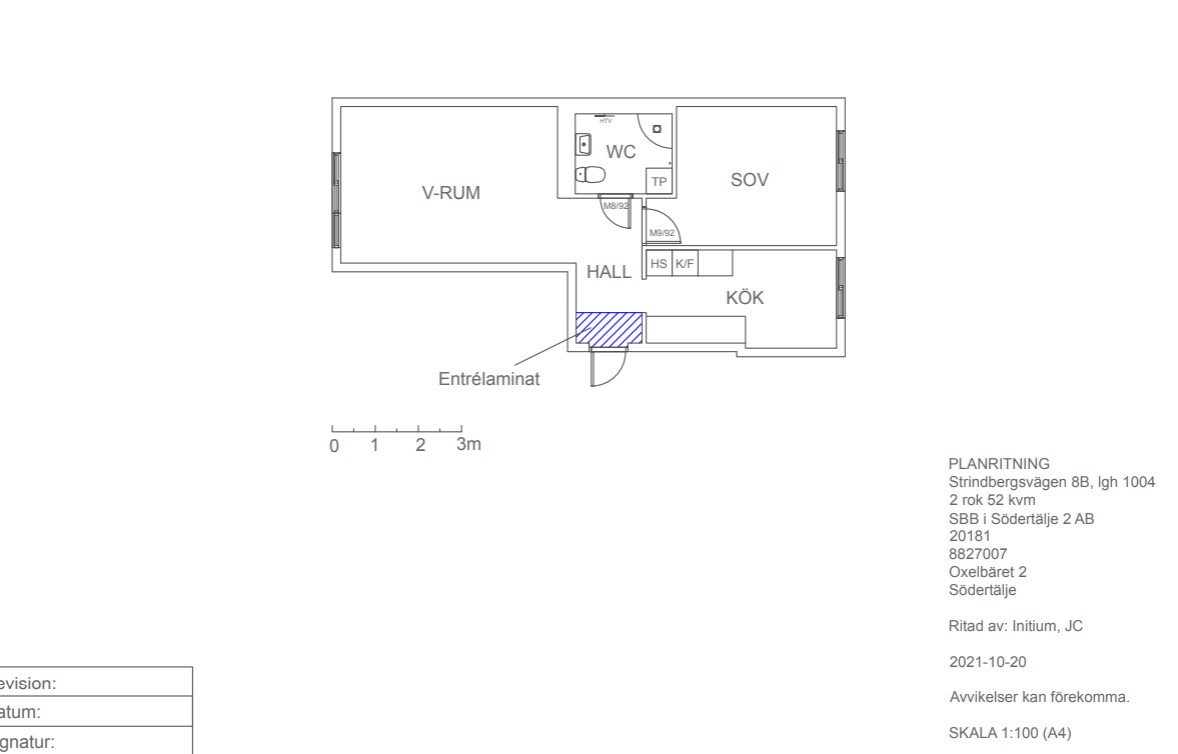 Lägenhet, 2 rooms, 52 sqm, Södertälje – bild 9
