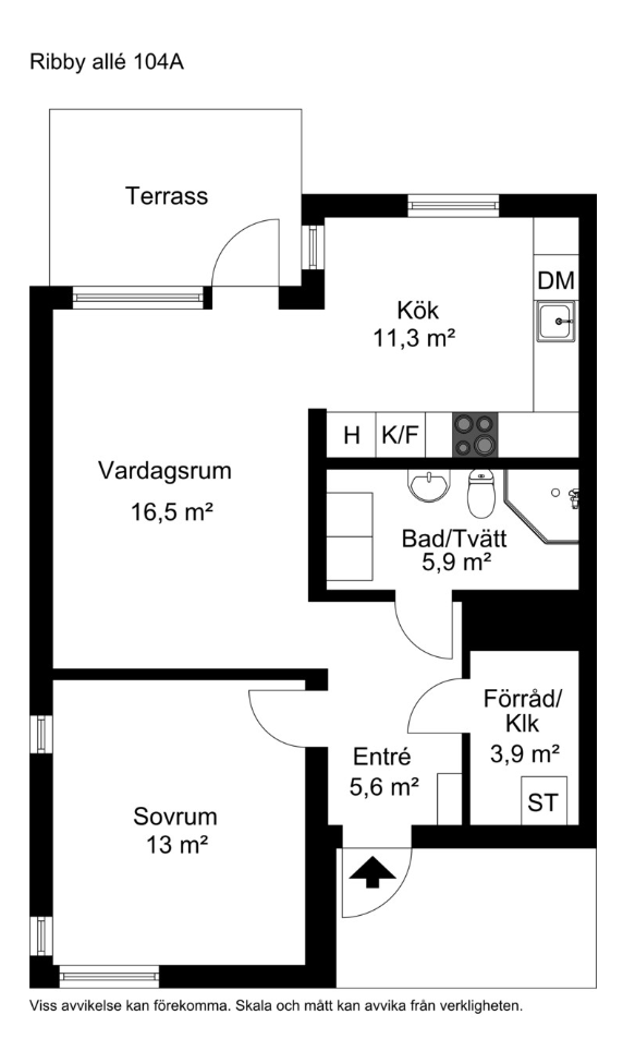 2 rok · 59 m² i Stockholm – bild 2