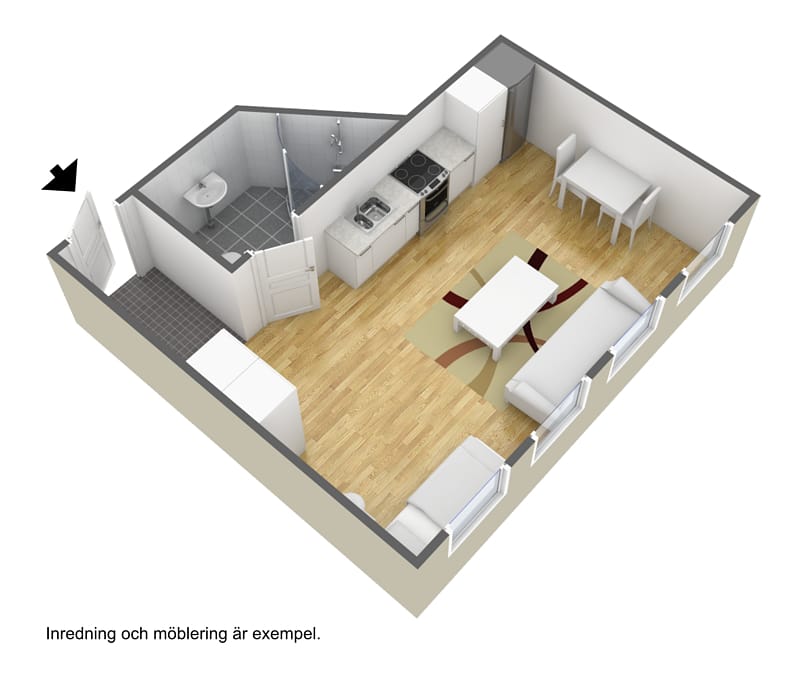 1 rok · 30 m² i Borås – bild 3
